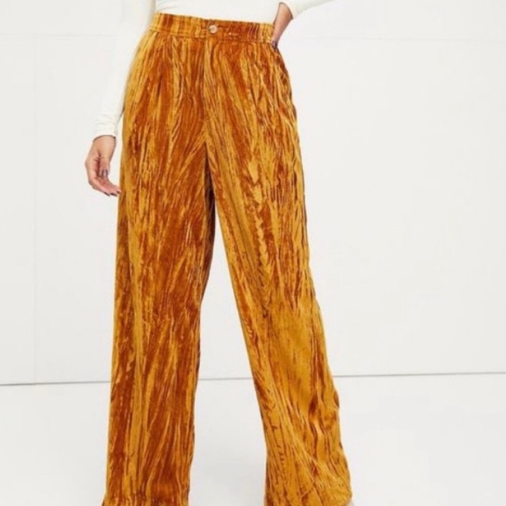 Free People velvet Pant